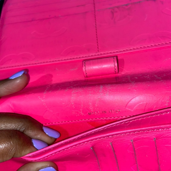 💗💗CHANEL💗💗Cambon Double Organizer on Chain - Picture 6 of 16